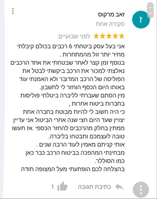 מבוטחים ממליצים על ליברה ביטוח